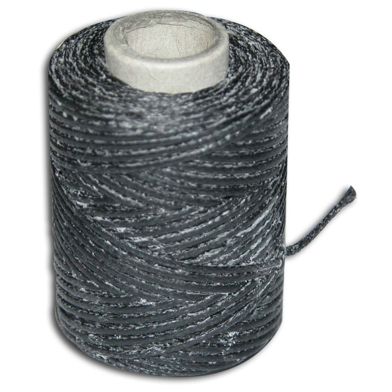 MEYER Fil à surlier poissé 100g noir