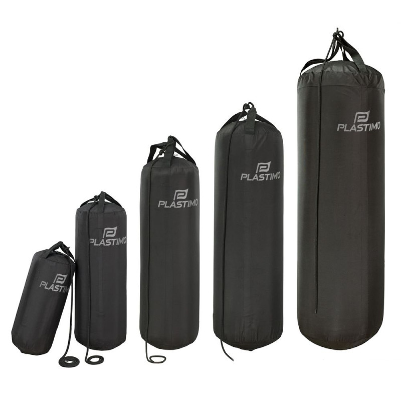 PLASTIMO Pare-battage gonflable noir 50x150cm