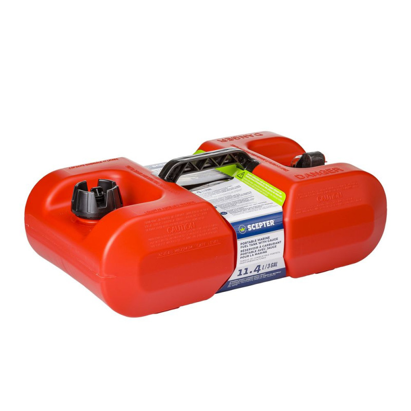SCEPTER Nourrice carburant avec jauge 11,4L - sous siège