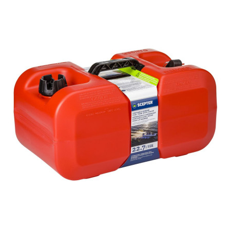 SCEPTER Nourrice carburant avec jauge 22,7L - sous siège