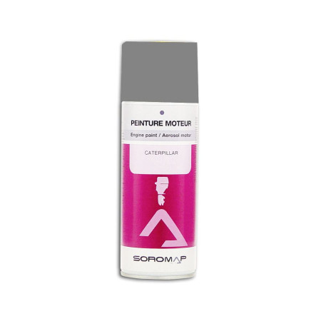 SOROMAP Aérosol 400mL peinture moteur Suzuki gris 4t