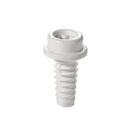 Bouton universel CAF-COMPO filet court blanc