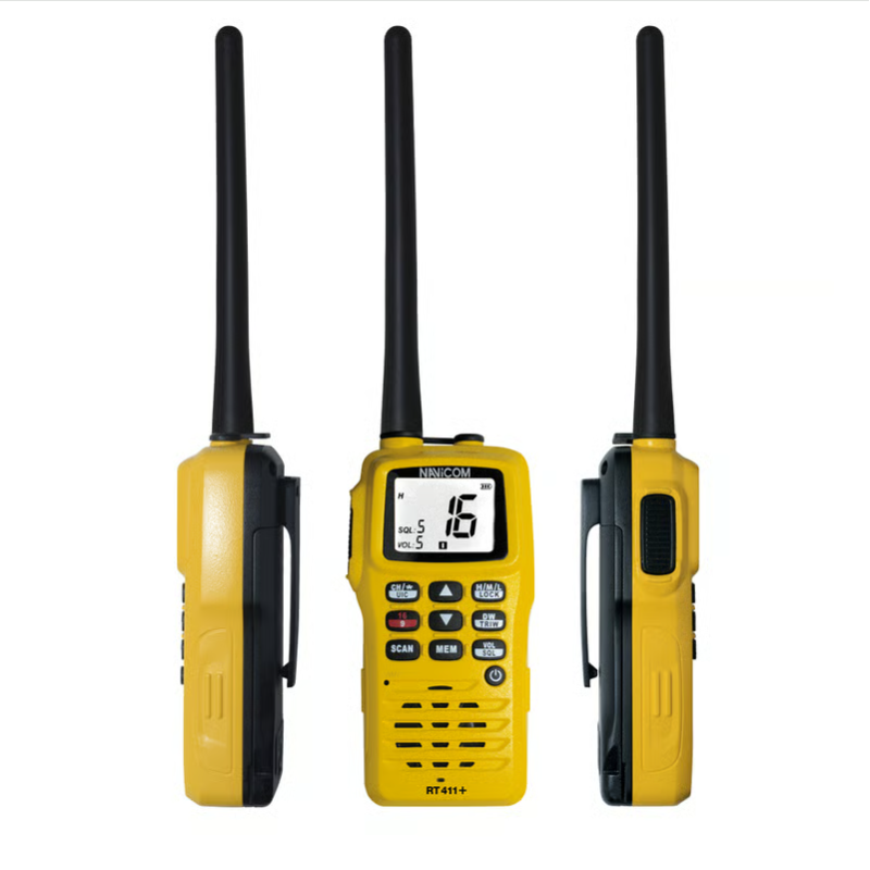 VHF PORTABLE RT411+- 6W - Etanche et Flottante - Flashlight