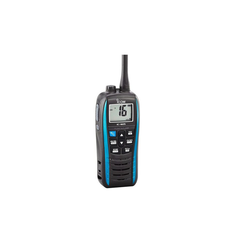 VHF Portable ICOM IC-M25EURO EVO bleu