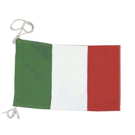 Pavillon de courtoisie Italie polyester 20 x 30 cm -