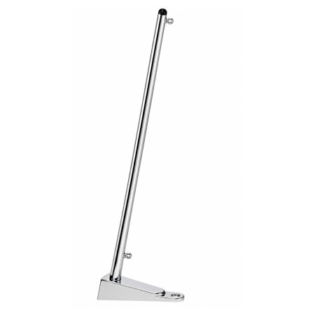 FORESTI Hampe de pavillon plat pont laiton chromé Ø13-50cm-V