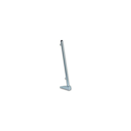 FORESTI Hampe de pavillon plat pont laiton chromé Ø20 - 80cm