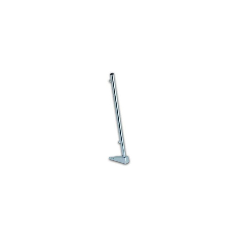 FORESTI Hampe de pavillon plat pont laiton chromé Ø20 - 80cm