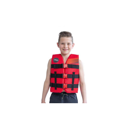 JOBE Gilet de sauvetage rouge - enfant 30-40kg