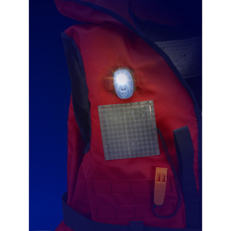 FEU FLASH W3 SOLAS PR GILET AVEC CLIP