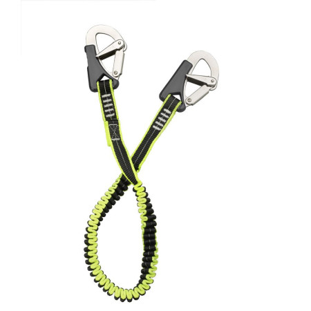 PLASTIMO Longe élastique safe 2 mousquetons double sécu
