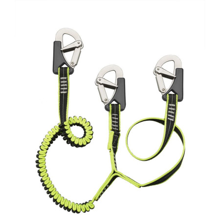 PLASTIMO Longe double safe 3 mousquetons double sécu