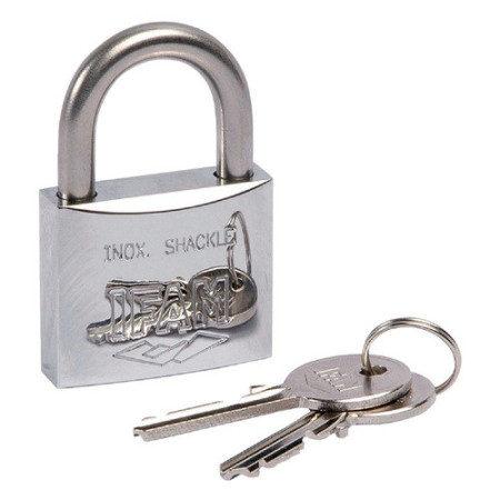 Cadenas tout inox - 30 mm - En blister