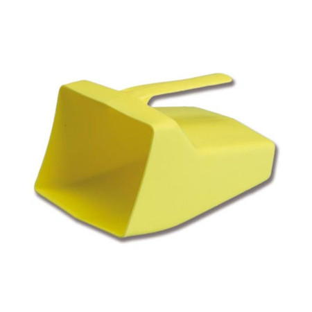 Ecope plastique max - jaune