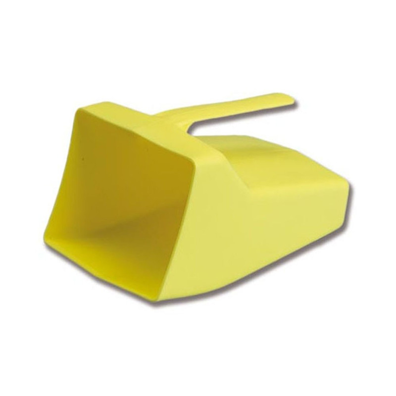 Ecope plastique max - jaune