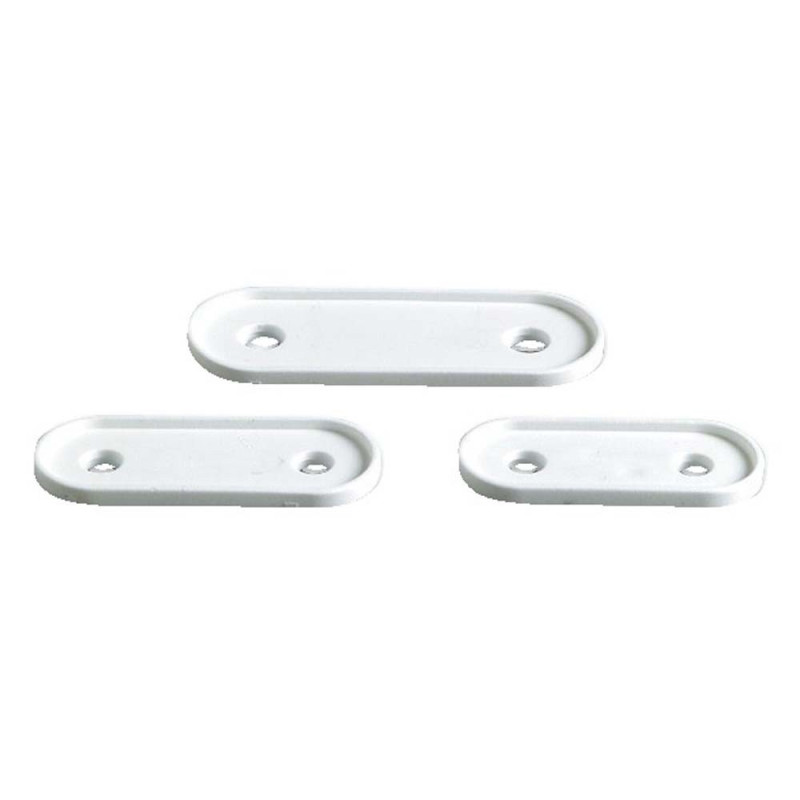 Base blanche pour taquet Hollow Cleat - 200 mm