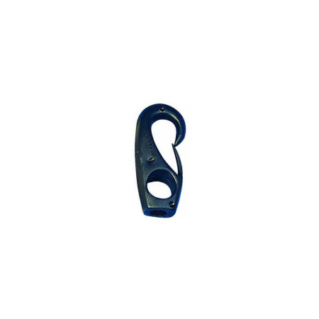 NUOVA RADE Mousqueton nylon noir Ø8mm vrac