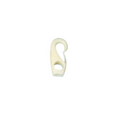 NUOVA RADE Mousqueton nylon blanc Ø8mm vrac