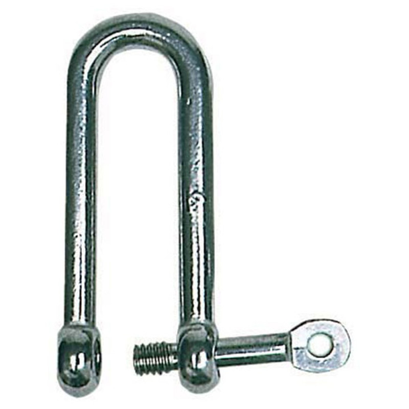 Manille longue axe imperdable - Ø 12 mm