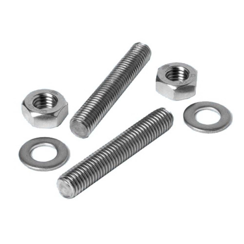 Kit visserie inox - 8 x 80 mm