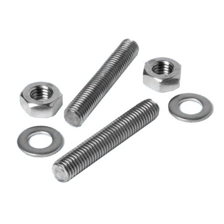 Kit visserie inox - 10 x 80 mm