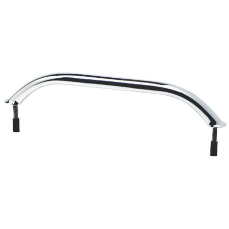 Main-courante inox sur tige filetée - 450 mm