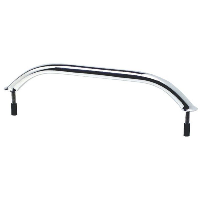 Main-courante inox sur tige filetée - 450 mm