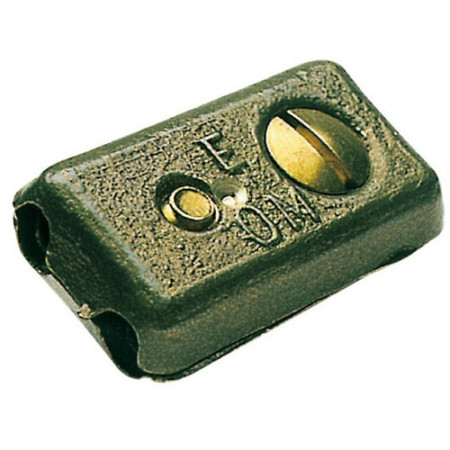 Serre-câble en laiton p. deux câbles 3,5/5,5 mm -