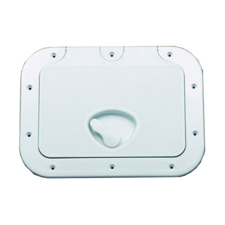 Porte d'équipet ABS anti UV vis apparentes - 375 x 275 mm