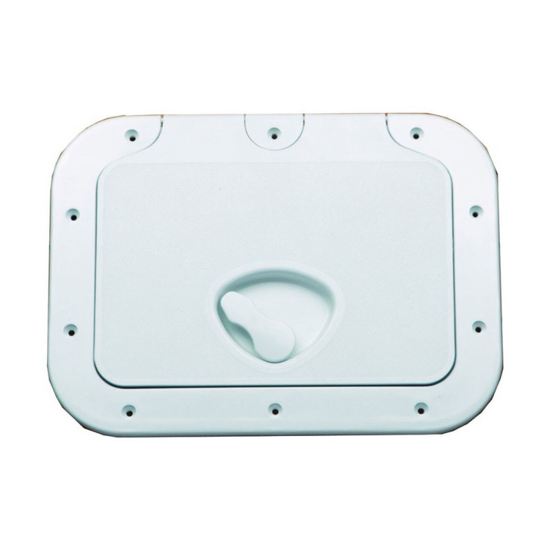 Porte d'équipet ABS anti UV vis apparentes - 375 x 275 mm