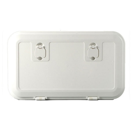 Porte d'équipet carénée en Luran - 350 x 600 mm - 265 x 513 mm
