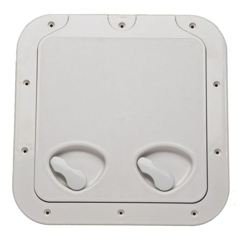 Porte d'équipet ABS anti UV vis apparentes - 370 x 375 mm
