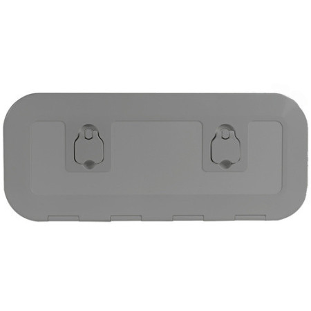 Trappe d'inspection à ras RAL 7042 600 x 250 mm -