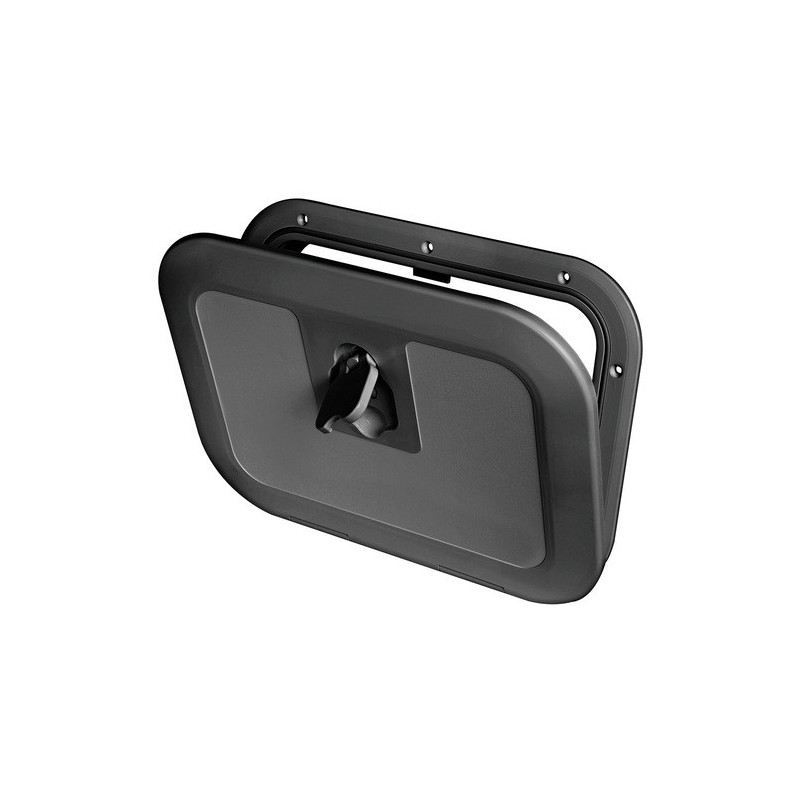 Trappe d'inspection à ras RAL 7042 375 x 375 mm -