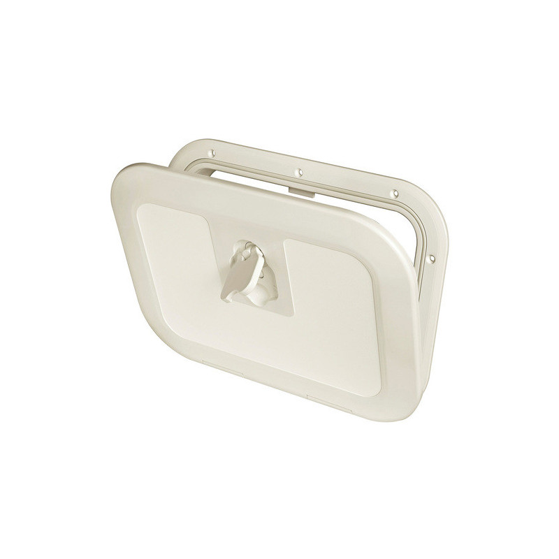 Trappe d'inspection à ras RAL 9001 380 x 280 mm -