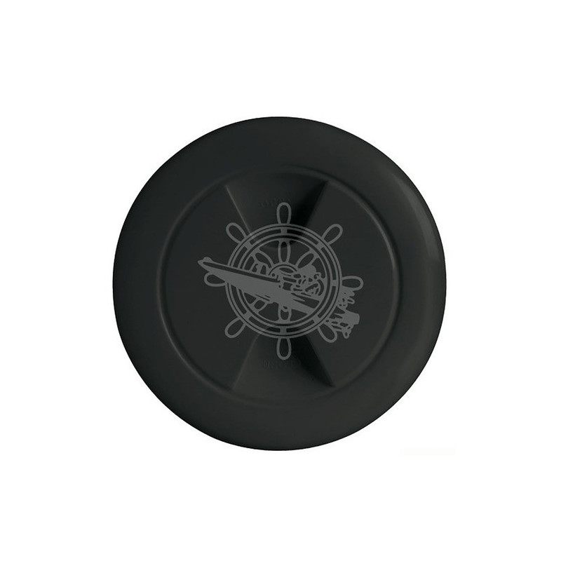 Bouchon inspection polypropylène noir 152 mm -