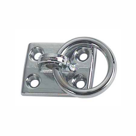 Anneau mobile sur platine - 40 x 30 mm