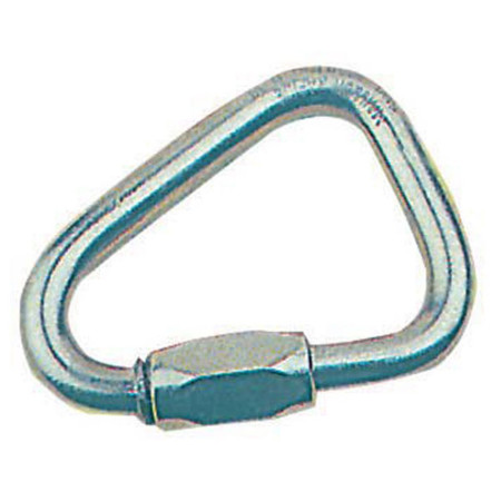 Maillon rapide delta inox - Ø 6 mm