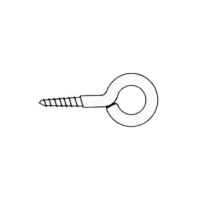 Oeillets inox à vis 32x 3,5 mm Blister 7 pièces -