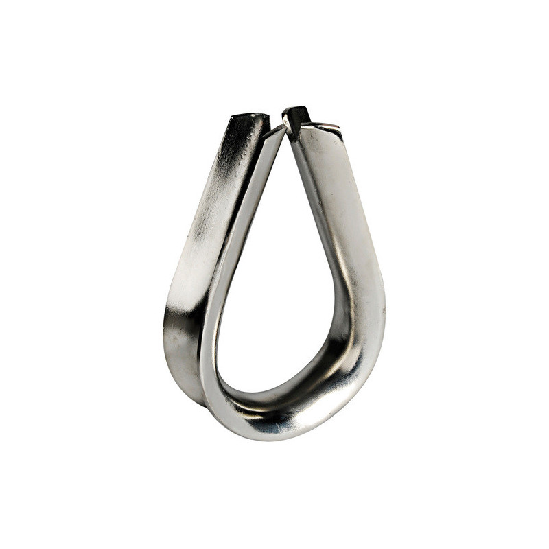 Cosse inox version lourde 22 mm -