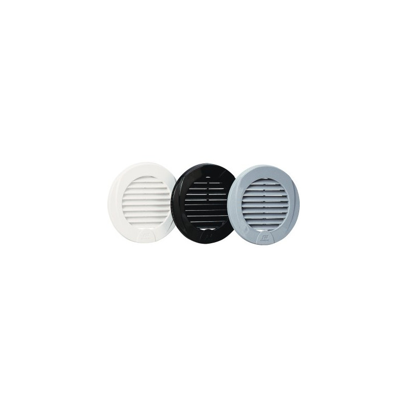 Grilles simples Ø 73 mm - noir