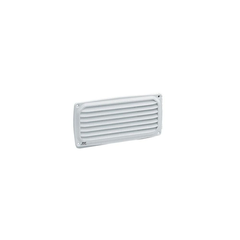 NUOVA RADE Grille aeration plastique rectangulaire blanche 2