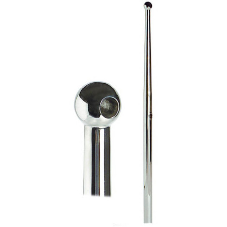 Chandelier inox boule - 465 mm