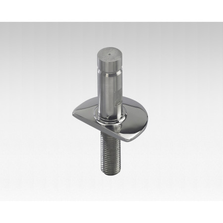 GOIOT Embase mâle ø 21,9 chandelier inox