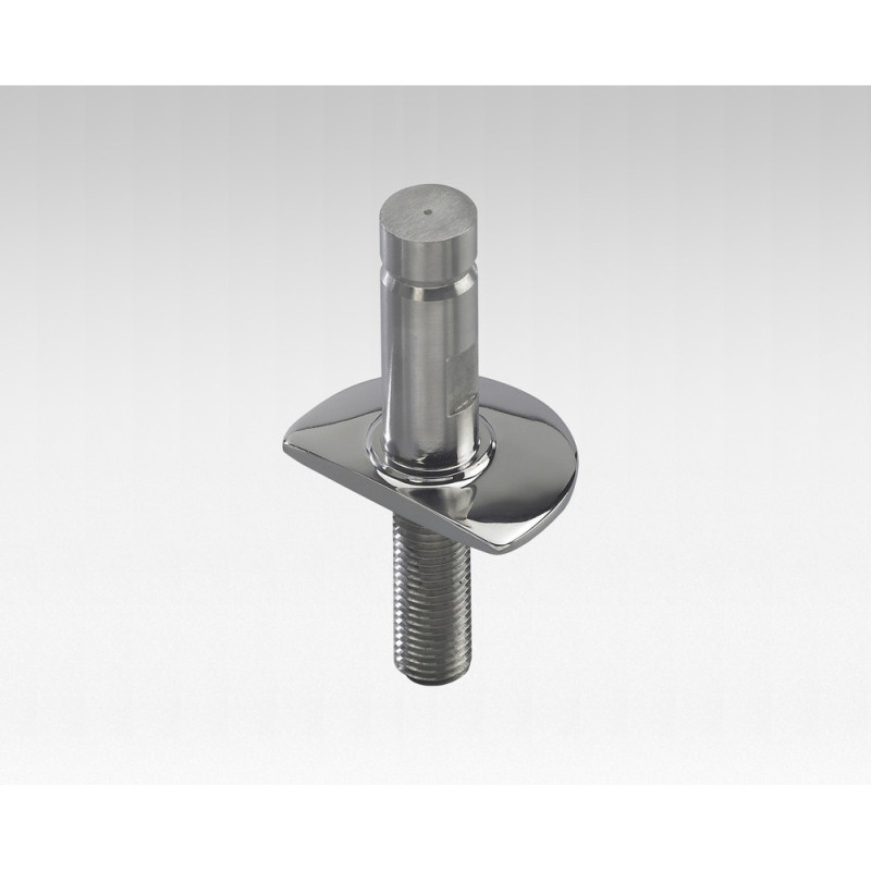 GOIOT Embase mâle ø 21,9 chandelier inox