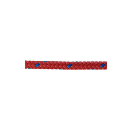 Garcette polyester - Rouge - Ø 2.5 mm - 22 M