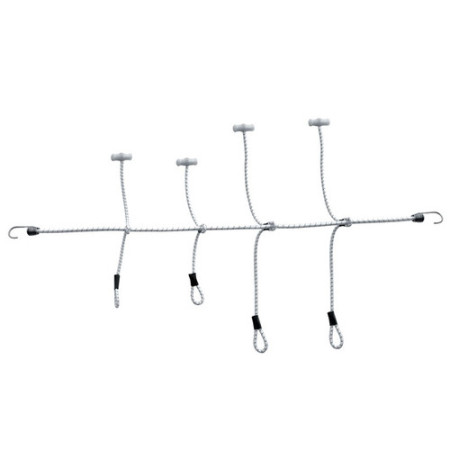 Ferlette multi-pattes à cabillots - Ø 8 x 3000 mm
