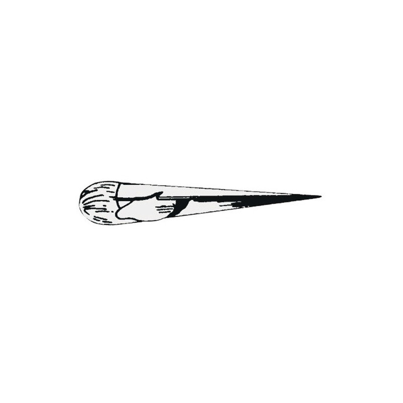 Epissoir pointe inox grand -