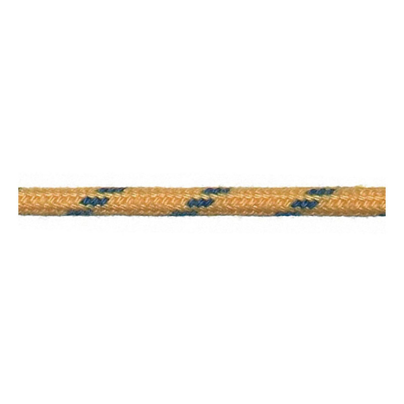 Drisse polyester 24 fuseaux - Ø 12 mm - rupture 2300 kg - jaune