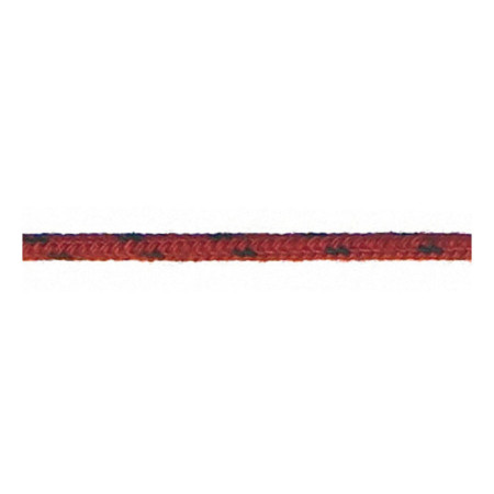 Drisse polyester 24 fuseaux - Ø 12 mm - rupture 2300 kg - rouge